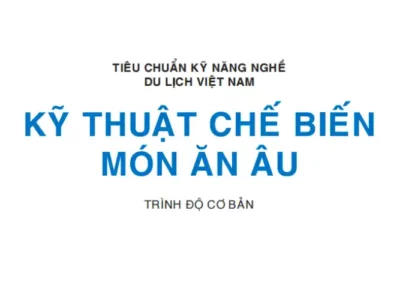 Kỹ thuật chế biến món Âu