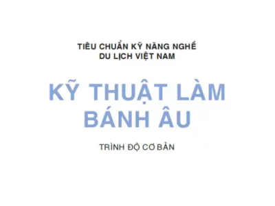 Kỹ Thuật Làm Bánh Âu