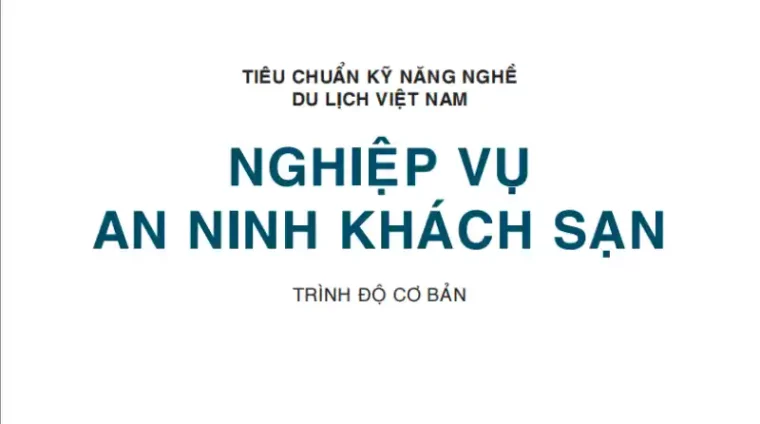 Nghiệp Vụ An Ninh Khách Sạn