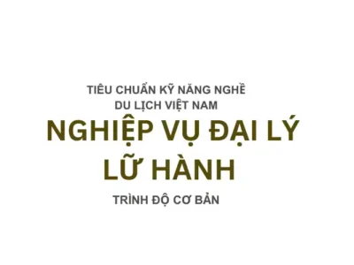 Nghiệp Vụ Đại Lý Lữ Hành