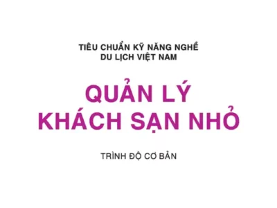 Quản Lý Khách Sạn Nhỏ